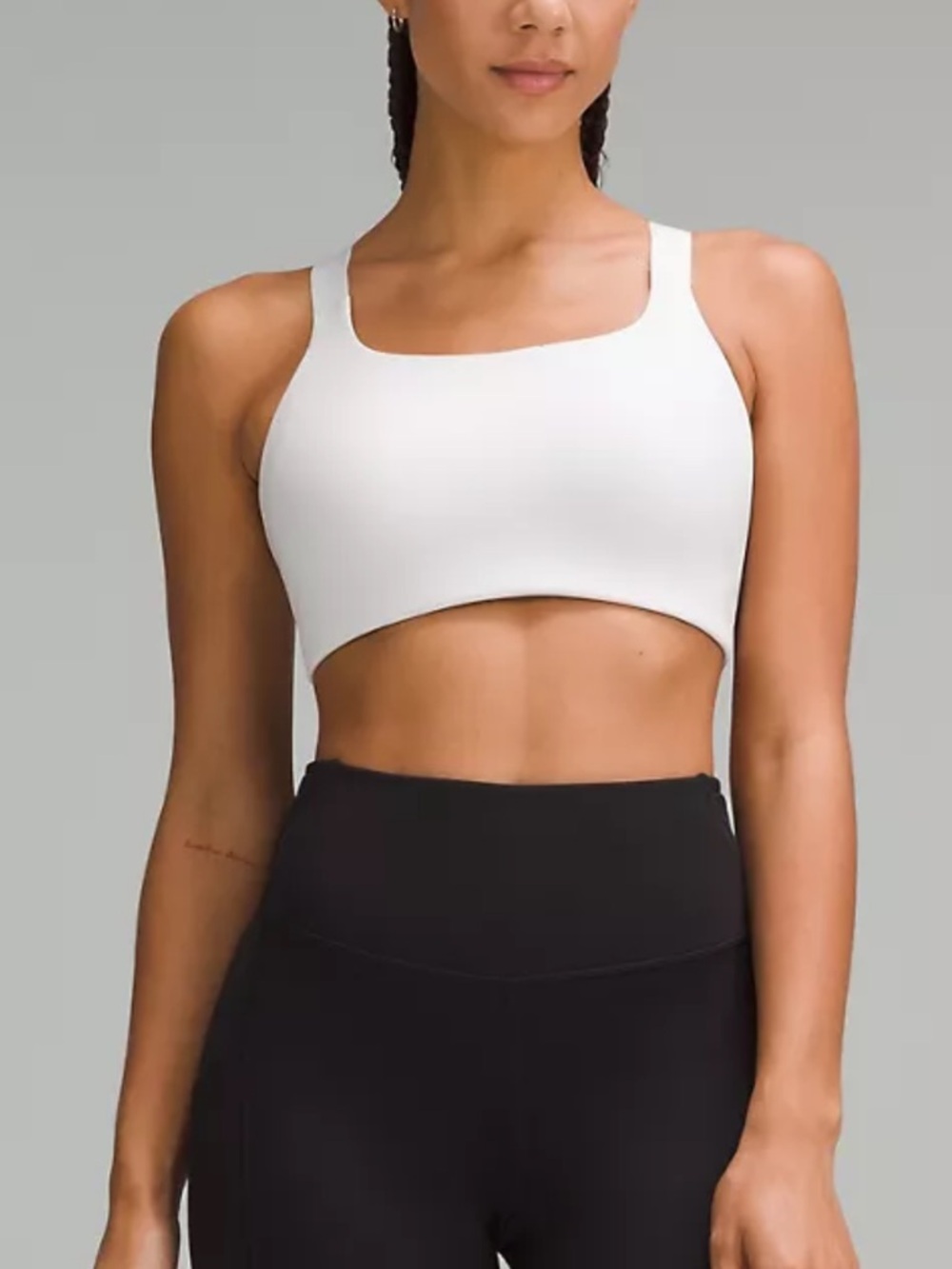 Lululemon Ultralu Square-Neck Workout Bra